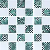 KOTTO Мозаїка скляна GMP 0848024 СC print 24/ral 7047 300x300 (кубик 4,8х4,8) Кераміка Лео УКРАЇНА