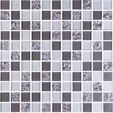 Мозаїка GM 8001 C3 Grey R S1-Grey M-Grey Silver 300x300x8 Котто Кераміка (GM 825001)