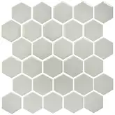 КОТТО КЕРАМІКА Мозаїка HEXAGON H 6014 Light Grey 295х298х9 Кераміка Лео УКРАЇНА