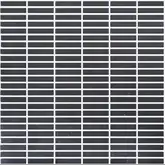 КОТТО КЕРАМІКА Мозаїка MI7 10500506C Nero 30x30 (1x5) Кераміка Лео УКРАЇНА