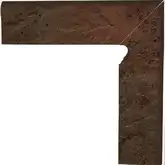 Цоколь Semir Brown Правий 2 ел 8,1x30 код 5489 Ceramika Paradyz (Z---081X300-1-SEMI.BRPR-C)