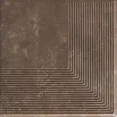 Сходинка кутова Ilario Brown 30x30 код 4740 Ceramika Paradyz (Z---300X300-1-ILAR.BRSN-2)