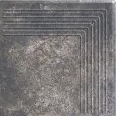 Сходинка кутова Viano Antracite 30x30 код 4801 Ceramika Paradyz (Z---300X300-1-VIAN.ANSN-2)