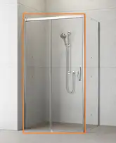 Radaway Idea KDJ 110 Душові двері ліві, хром (387041-01-01L)