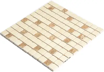 КОТТО КЕРАМІКА Мозаїка СМВ 3109 C2 beige/white 300 х 300 х 9   ( 25 х 25 ) Кераміка Лео УКРАЇНА (СМВ 325009)