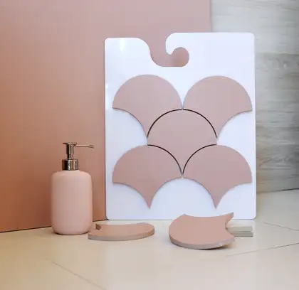 КОТТО КЕРАМІКА Декор Scales CM 3114 SC Rose ( d 147 mm ) УКРАЇНА (CM3114 SC)