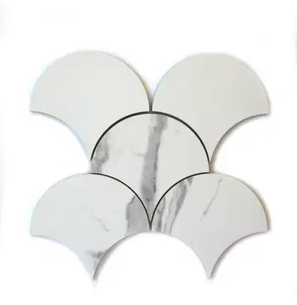 КОТТО КЕРАМІКА Декор Scales CM 3115 SC Carrara ( d 147 mm ) УКРАЇНА (CM3115 SC) КОТТО КЕРАМІКА Декор Scales CM 3115 SC Carrara ( d 147 mm ) УКРАЇНА (CM3115 SC)