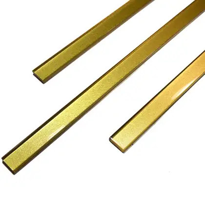 КОТТО КЕРАМІКА Фриз скляний GF 401508 gold 15х400х8 Кераміка Лео УКРАЇНА (GF 4015008)