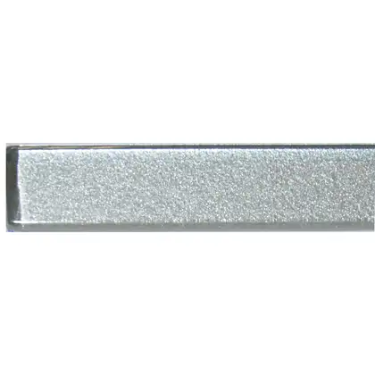 КОТТО КЕРАМІКА Фриз скляний GF 601510 silver 15х600х8 Кераміка Лео (GF 6015010)