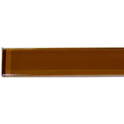 КОТТО КЕРАМІКА Фриз скляний GF 901514 brown white 15х900х8 Кераміка Лео УКРАЇНА (GF 9015014)