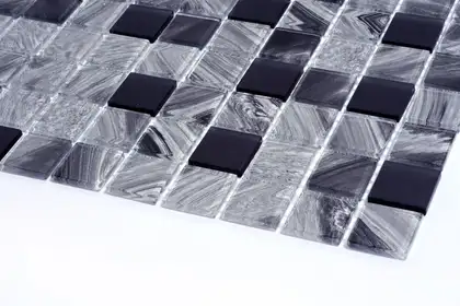 Мозаїка GMP 0425005 С2 Print 3-Black MATT 300x300x4 Котто Кераміка