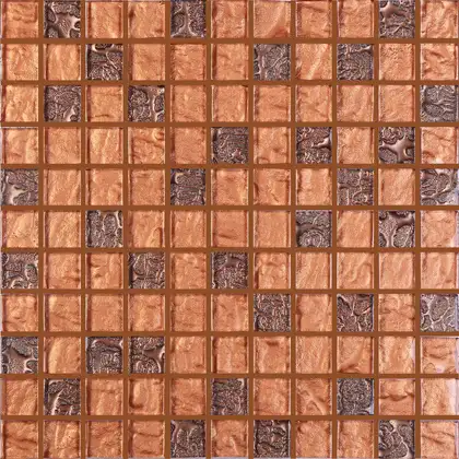 КОТТО КЕРАМІКА Мозаїка GM 8017 C2 Brown S2 Rose/Bronze S7/  300 х 300 х 8   ( 25 х 25 ) Кераміка Лео УКРАЇНА (GM 825017)