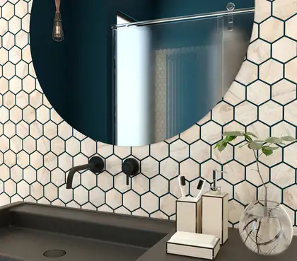 Мозаїка HP 6003 Hexagon 295x295x9 Котто Кераміка