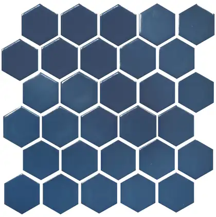 КОТТО КЕРАМІКА Мозаїка HEXAGON H 6008 Steel Blue 295х295х9 Кераміка Лео УКРАЇНА
