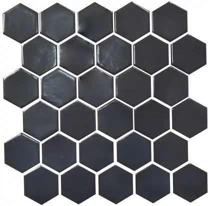 Мозаїка H 6022 Hexagon Grafit Black 295x295x9 Котто Кераміка