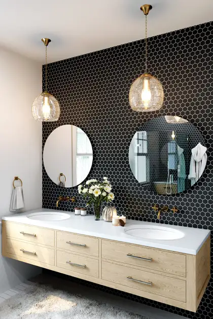 Мозаїка H 6022 Hexagon Grafit Black 295x295x9 Котто Кераміка