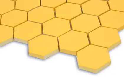 КОТТО КЕРАМІКА Мозаїка HEXAGON H 6025 Dark Yellow 295х295х9 Кераміка Лео УКРАЇНА КОТТО КЕРАМІКА Мозаїка HEXAGON H 6025 Dark Yellow 295х295х9 Кераміка Лео УКРАЇНА