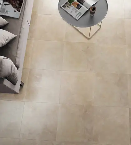 Плитка керамогранітна Vintage Light Beige 400x400 Ceramika Gres (P-N-VTG02-40X040-075-1-3)