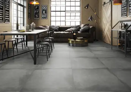 Плитка підлогова Lukka Grafit RECT 39,7x79,7x1,8 код 1916 Cerrad (5903313301916)