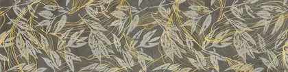Плитка підлогова Softcement Graphite Decor Flower RECT 29,7x119,7x0,8 код 5197 Cerrad (5903313315197)