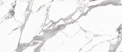 Плитка підлогова Calacatta White RECT 119,7x279,7x0,6 код 5791 Cerrad (5903313315791)