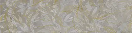 Плитка підлогова Softcement Silver Decor Flower POL 29,7x119,7x0,8 код 7443 Cerrad (5903313317443)