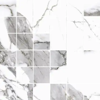 Мозаїка Calacatta White SATYNA 29,7x29,7x0,8 код 9720 Cerrad (5903313319720)