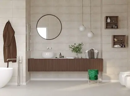 Cersanit Плитка стінова Bino Cream 25x40 код 6547 Церсаніт (TWZZ1106752966)
