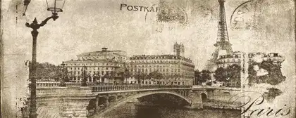 Декор Postcard Beige 1 Inserto 200x500x9 Konskie (ICT1039090G1,)