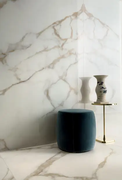 Плитка керамогранітна Delight LS6DLT0A Calacatta Oro Touch POL 1200x2600x6 Lea Ceramica