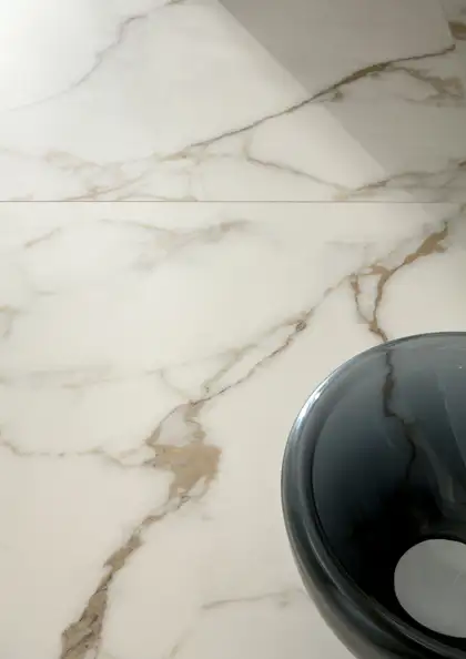 Плитка керамогранітна Delight LS6DLT0A Calacatta Oro Touch POL 1200x2600x6 Lea Ceramica