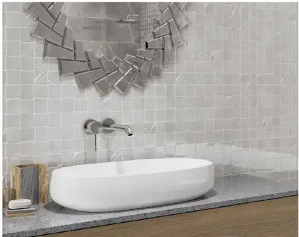 OPOCZNO Мозаїка Beatris Light Grey 29,7x29,7 код 4288 Опочно (TDZZ1252128174)
