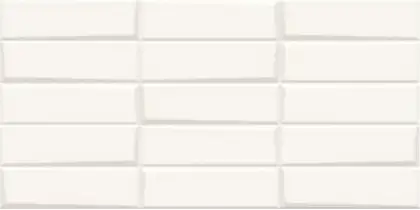 OPOCZNO Mixform White STR Плитка стінова, біла (8392) (TWZZ1105611718)