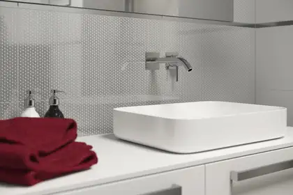 Мозаїка пресована Універсальна Bianco Hexagon Mix 22x25,5 код 1894 Ceramika Paradyz (M-P-220X255-1-UNIW.BIHEMX)