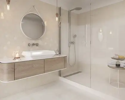 Плитка підлогова Mistico Beige 40x40 код 1263 Ceramika Paradyz (P---400X400-1-MISD.BE)