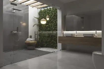 Плитка підлогова Space Grafit SZKL RECT MAT 59,8x119,8 код 1447 Ceramika Paradyz (R-R-0,6X1,2-1-SPAC.GT)