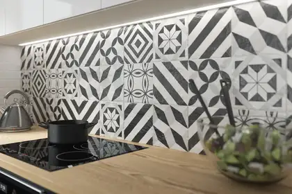 Плитка підлогова Modern Motyw B SZKL STR 19,8x19,8 код 1320 Ceramika Paradyz (RS--198X198-1-MODN.--B) Плитка підлогова Modern Motyw B SZKL STR 19,8x19,8 код 1320 Ceramika Paradyz (RS--198X198-1-MODN.--B)