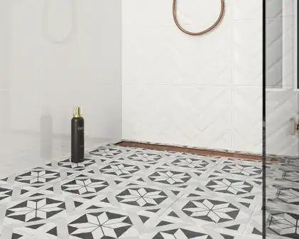 PARADYZ Modern Motyw F Плитка підлогова, декор (RS--198X198-1-MODN.--F)