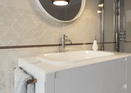 Плитка стінова Mistysand Beige 30x60 код 8059 Ceramika Paradyz (S---300X600-1-MISD.BE)