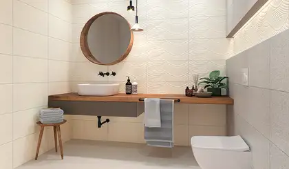 Плитка стінова Symetry Beige 30x60 код 0977 Ceramika Paradyz (S---300X600-1-SYME.BE)