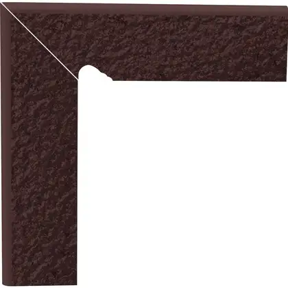 Цоколь Natural Brown Лівий 2 ел STR 8,1x30 код 6486 Ceramika Paradyz (Z---081X300-1-NATU.BRLE-C)