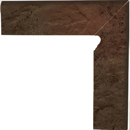 Цоколь Semir Brown Правий 2 ел 8,1x30 код 5489 Ceramika Paradyz (Z---081X300-1-SEMI.BRPR-C)