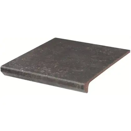Сходинка з капіносом пряма Viano Antracite 30x33 код 1152 Ceramika Paradyz (Z---300X330-1-VIAN.ANKP)