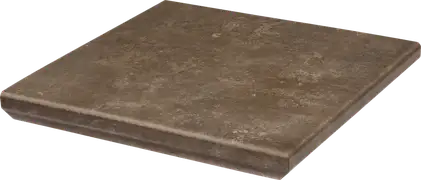 Сходинка з капіносом кутова Ilario Brown 33x33 код 1374 Ceramika Paradyz (Z---330X330-1-ILAR.BRKN)