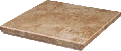 Сходинка з капіносом кутова Ilario Ochra 33x33 код 1350 Ceramika Paradyz (Z---330X330-1-ILAR.OCKN)