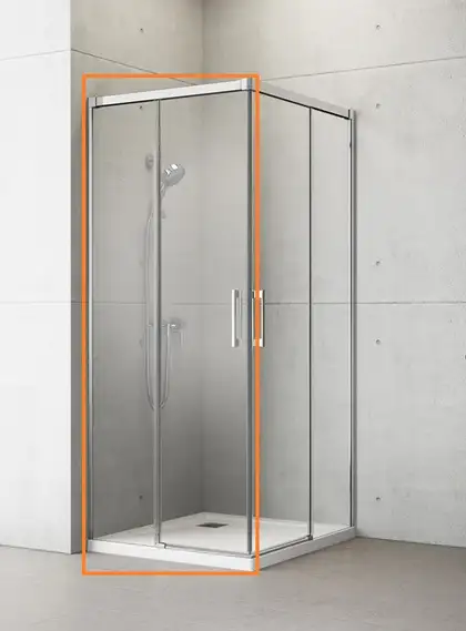 Radaway Idea KDD 120 ліва, Душова кабіна, хром (387064-01-01L) Radaway Idea KDD 120 ліва, Душова кабіна, хром (387064-01-01L)