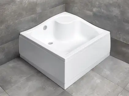 Radaway Korfu C Душовий піддон 80x80 см, білий (4C88400-03)