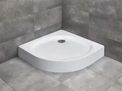 Radaway Patmos A Compact Душовий піддон 80x80 см, білий (4S88155-05)