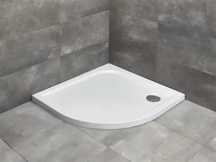 Radaway Delos A Душовий піддон 1/4 кола, білий (SDA1010-01)