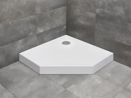 Radaway Doros PT Compact Душовий піддон 90x90, білий (SDRPTP9090-05)